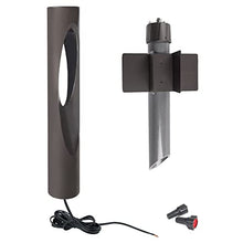 WAC Lighting Scoop LED 12V Bollard Light 2700K Bronze