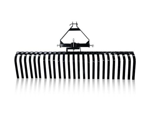 Impact Implements® 72" Landscape Rake 3-Point Attachment for Cat 1 Tractors