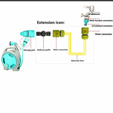 Grafken Water Hose Cart, Convenient Home Mini Small Garden Water Pipe Truck Water Pipe Storage Rack