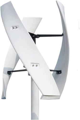 8000W Wind Turbines No Noise, Portable Vertical Wind Power Turbine Generator Kit with Charge Controller Three-Phase Permanent Magnet Levitation Motor