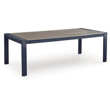 Signature Design by Ashley Rectangular Outdoor Patio Dining Table, Navy