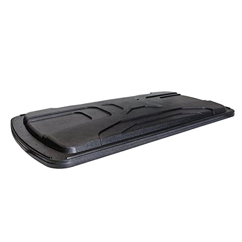 MJFX 84" Golf Cart Roof Triple Track Extended Top Black