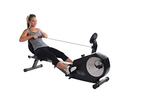 Avari Conversion II Rower/Recumbent Bike Black