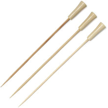 BambooMN Decorative Golf Tee Bamboo Cocktail Sandwich Skewer Picks - 6.75" - Natural - 10,000 Pieces