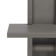 SEI Outdoor Patio Furniture - Outdoor Shower - Transitional Design Light Grey & Silver Metal - Ideal for Pool Area, Backyard (OD8901)