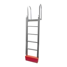 Extreme Max Floating Dock Ladder 5-Step Silver