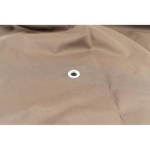 10X10 Ft Gazebo Canopy Replacement. Water-Repellent Fabric with Protection. Double Tier Roof and Drain Holes & Replacement in Brown. Fabric. Protected Water-. with Drainage Net