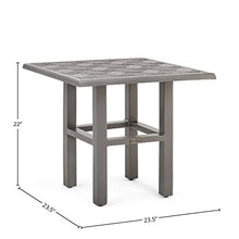 Winston Stanford Sling 3pc Chat Set (2 Chaises, Side Table) Gray Screen