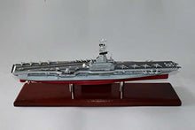 Squadron Nostalgia LLC USS Shangri-La CVA-38 Aircraft Carrier Model Essex Class Mahogany 24 Inch Multicolor