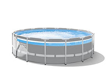 INTEX 26729EH 16ft x 48in Prism Frame Clearview Above Ground Swimming Pool Set, Includes 1500 GPH Cartridge Filter Pump, SuperTough Puncture Resistant, Rust Resistant, 5061 Gallon Capacity