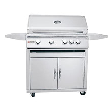 RCS Premier Series 32-Inch 4-Burner Propane Gas Grill with Rear Infrared Burner - RJC32ALPCK