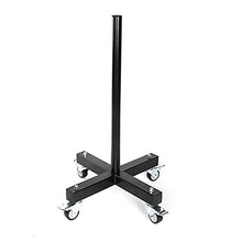 VEITEOX FTY Vertical Weight Plate Rack with Wheels, Olympic 2 Inch Weights Stand