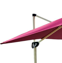 CWENZXDIA Patio Umbrella 8.2ft Patio Umbrella Hanging Offset Outdoor Cantilever Easy Tilt with Base Poolside Sun Shade Outdoor