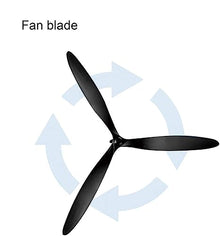 DFEDHF Outdoor Misting Fan, Industrial Fans for Indoor, Bedroom, Living Room, Home Office & College Dorm Use