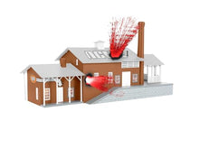 Lionel Looney Tunes Acme Plug-Expand-Play Dynamite Factory Model Train Accessory Multi-color