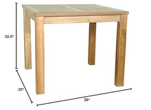 Anderson Teak TB-035SQ Bahama 35" Square Table