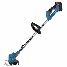 AMYYTL 0/1/2 Batteries & Wheels Cordless Electric Lawn Mower Garden Grass Hedge Trimmer Adjustable ELD Mowing Machine Tool