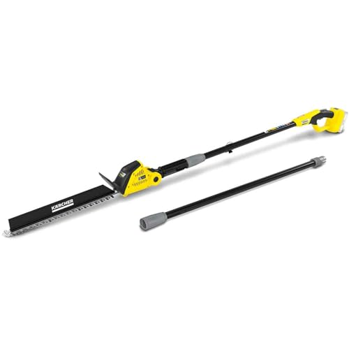 Kärcher 18 V PHG 18-45 Pole Hedge Trimmer, Cutting Length: 45 cm, Extending, Tilting Cutting Head, Performance: Max. 250-500 m, Compatible with Kärcher 18 V Battery, Battery Not Included
