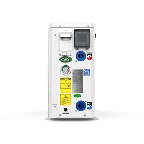 FibroPool Swimming Pool Heat Pump White