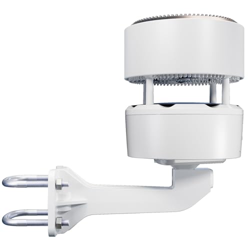 NURII WS85, Solar Weather Sensor, Haptic Rain Gauge, Anemometer, Measures Rainfall, Wind Speed/Direction(433MHz)