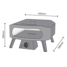 cozze 90430 Pizza Oven, 13", Black