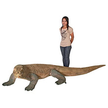 Design Toscano Grand-Scale Wildlife Komodo Dragon Statue Full Color