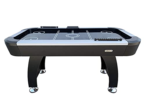 PUCK Pegasus 5.5-Foot Air Hockey Table Black