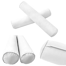 Prolinemax Full Size 5PC Pipe Trim Outdoor Daybed Cushion Set White