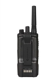 Motorola Solutions 2 Pack RMU2080D Radios with Speaker Mics Black