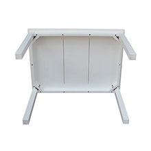 IC INTERNATIONAL CONCEPTS Table with 4 San Remo Juvenile Chairs White