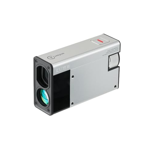 C T CADDYTALK Golf Laser Rangefinder Cube Retro-Inspired Design Black