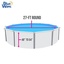 Blue Wave Canyon 27-ft Round Heavy Gauge Overlap Liner - 48/54-in