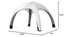 Vispronet 13ft x 13ft Inflatable Canopy Tent White