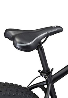 Mongoose Malus Fat Tire Mountain Bike 26-Inch Matte Black