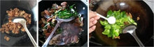 LUUYYI cast Iron Wok Double Ear Cooking Pot No Coating Non Stick Classical Camping Outdoor Gas Cooker Cookware Fry Pan（34x9cm）