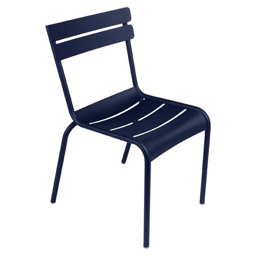 Fermob Luxembourg Side Chair - Set of 2 - Deep Blue