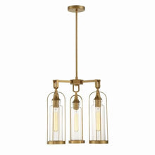 Eurofase Yasmin 3 Light Outdoor Pendant Vintage Style Aged Gold