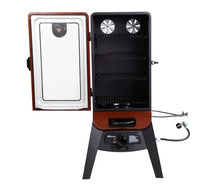 Pit Boss 3-Series Gas Vertical Smoker, Red Hammertone - 10773