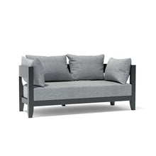 Anderson Teak Coronado Deep Seating Aluminum Loveseat Cast Slate