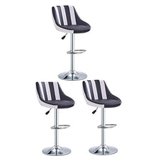 ACTFigure Metal Bar Stools Set of 3 Counter with Backrest Height Adjustment Barstool Indoor Outdoor Patio Bar Stool Home Kitchen Bar Chair