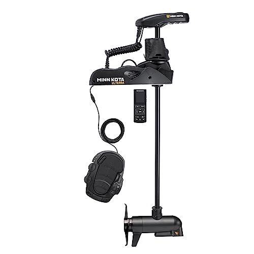 Minn Kota Ulterra 80 lb Thrust 45" Shaft MEGA Down Imaging Wireless Remote Black