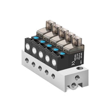 High Frequency Miniature Solenoid Valve 10mm air Valve 30Hz Two-Position Three-Way Control Valve 24V12V6V Vacuum Valve Stations(L-6 Stations 4mm,AC220V)