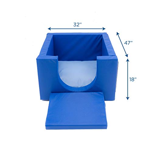 Children's Factory Relaxing Retreat Play Seat Blue