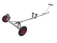 Krypt Towers Multisport Portable Small Boat Trailer Adjustable Length with Beach Wheels