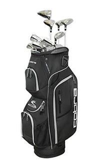 COBRA Golf 2019 XL Speed Complete Set (Men's, Black, Right Hand, Graphite, Senior Flex) Black-Gold