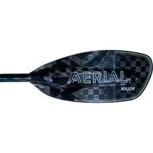 AQUA BOUND Aerial Major Carbon Versa-Lok Bent Shaft Kayak Paddle 4-Piece Black
