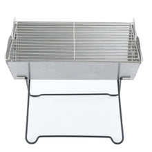 Outdoor Camping Folding Oven Outdoor Barbecue Oven Stainless Steel X-shaped Barbecue Oven