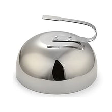 FMOPQ Cheese Melting Dome - 304 Stainless Steel Heavy-Duty Round Basting with Handle for Indoor/Outdoor Grilling Flat Top Cast Iron Steam Cove (Size : C) (A)