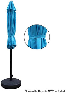 USZWBY Outdoor Garden Parasols 7.5ft/2.25m Round Garden Parasol,Outdoor Umbrella Sun Shade for Patio/Beach/Pool Umbrellas with Crank and Tilt,Sunscreen UV50+