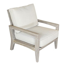 Courtyard Casual Surf Collection 3 Piece Bistro Set with Side Table and Club Chairs Driftwood Gray